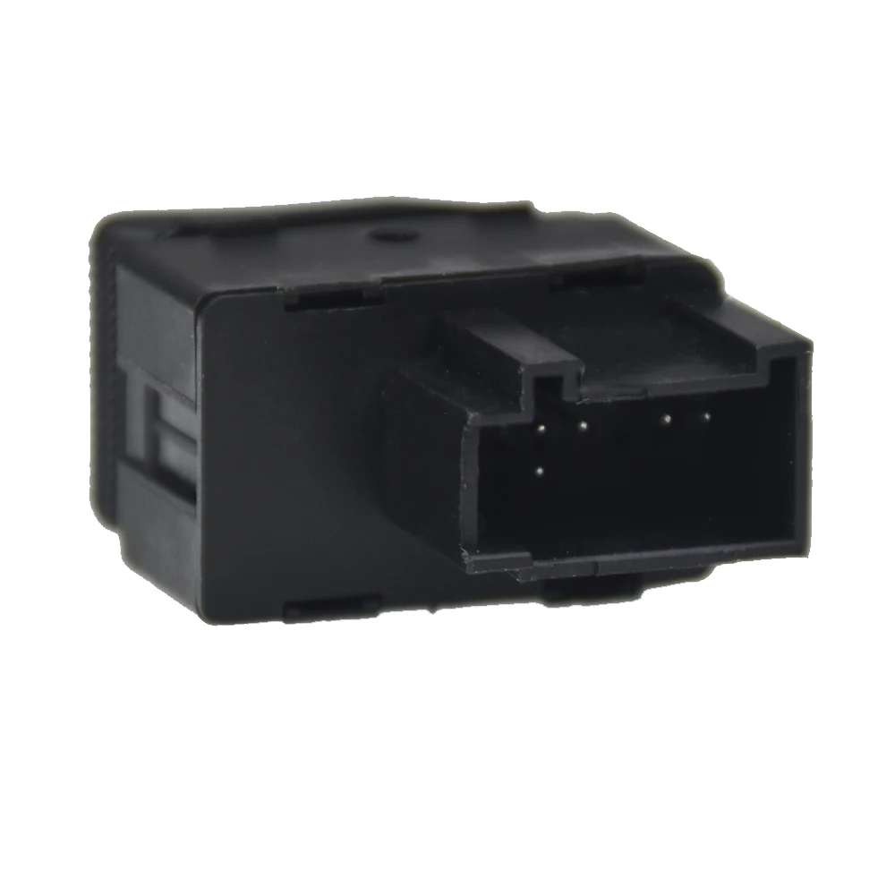 Botón negro de ventana eléctrica para repuesto interior del automóvil