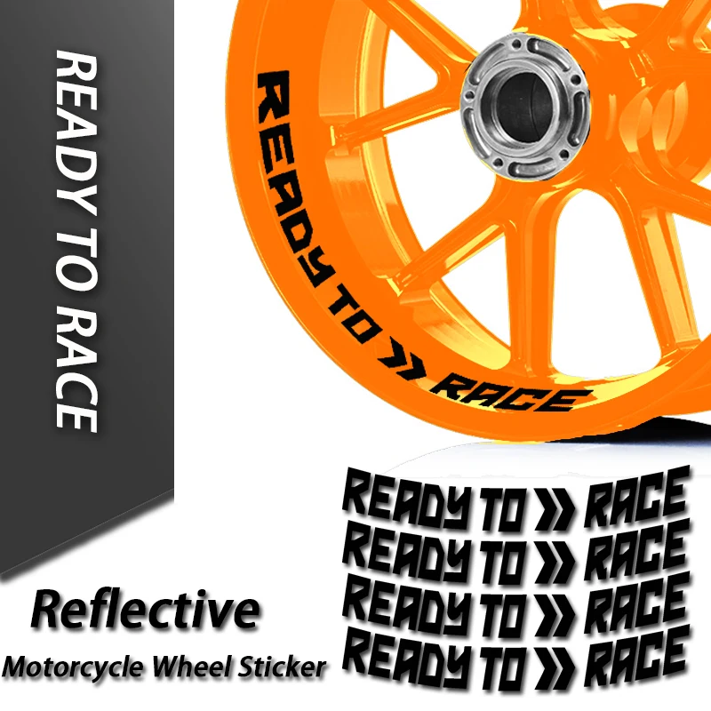 Pegatina reflectante rueda KTM Duke 390-1190 Adventure RC 1290 accesorios - imagen 4