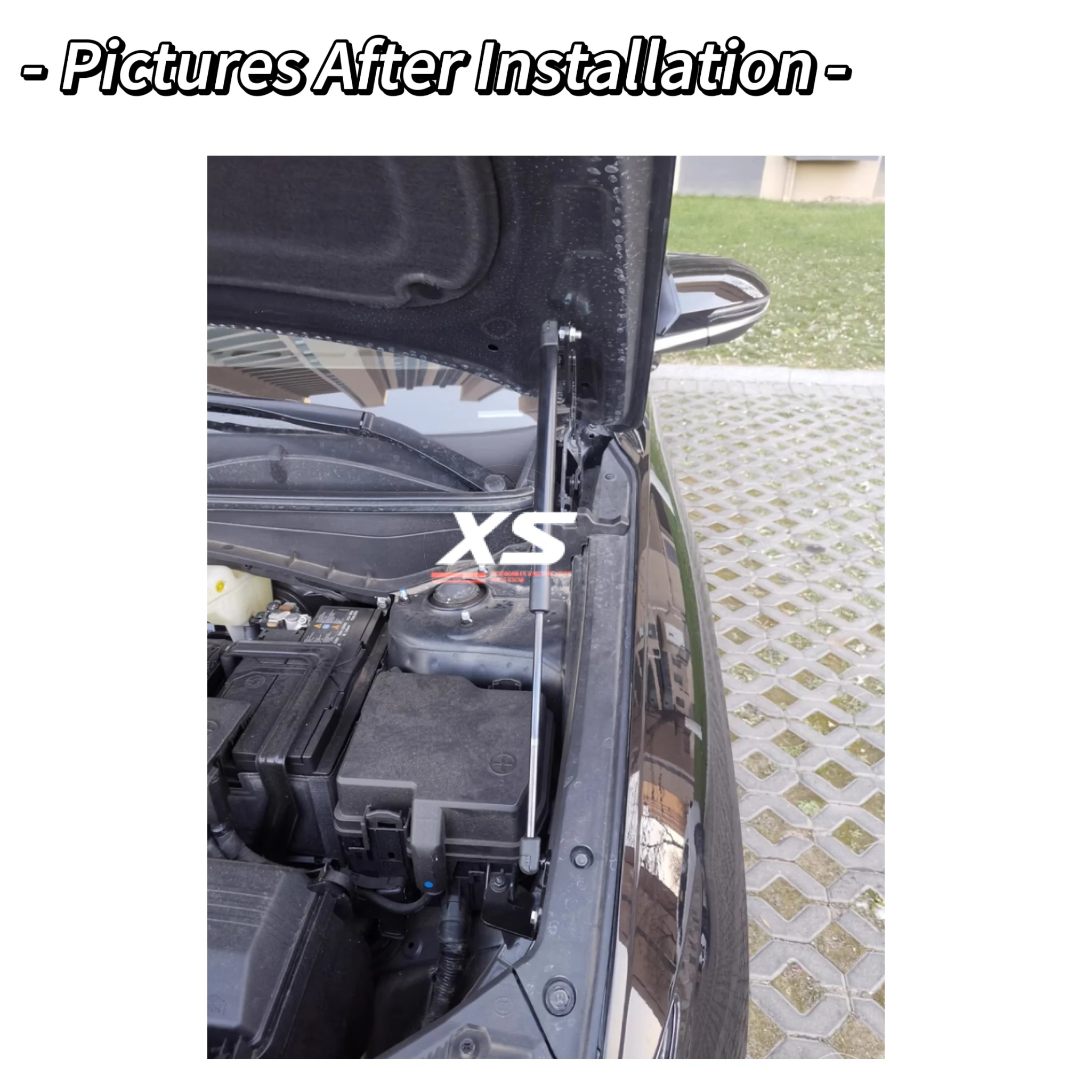 Puntales de capó delantero para Hyundai Tucson NX4 2021-2025, soporte de elevación modificado, amortiguador, cilindro, varillas de pistón Verins - imagen 5