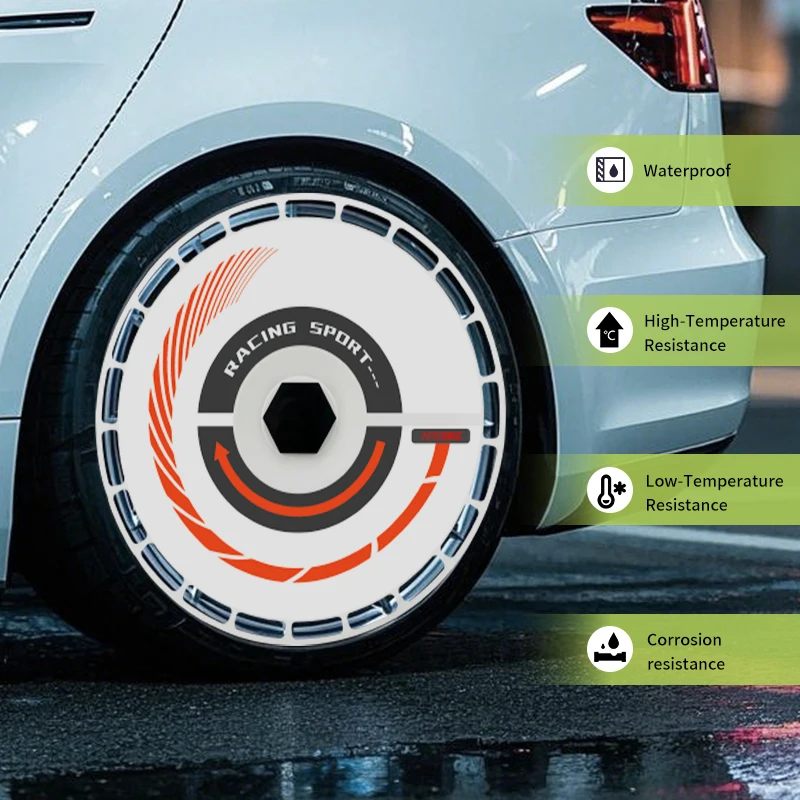 Tapones de 19 y 20 pulgadas, diseño de 4 Uds. Para TESLA modelo 3/Y/S/X/Cybertruck, tapa de cubierta de rueda completa, accesorio de repuesto - imagen 4