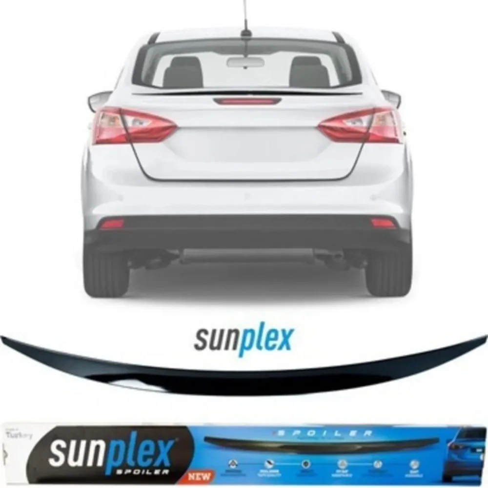 Alerón trasero deportivo negro brillante – Ford Focus 3-4 Sedan