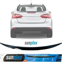 Alerón trasero deportivo negro brillante – Ford Focus 3-4 Sedan