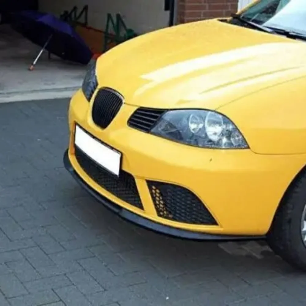 Labio de parachoques delantero para Seat Ibiza Mk4 6L Cupra R, accesorios de coche, aleta de alerón, Kit de carrocería Universal Euro, ajuste de piezas exteriores, 3 uds. - imagen 2