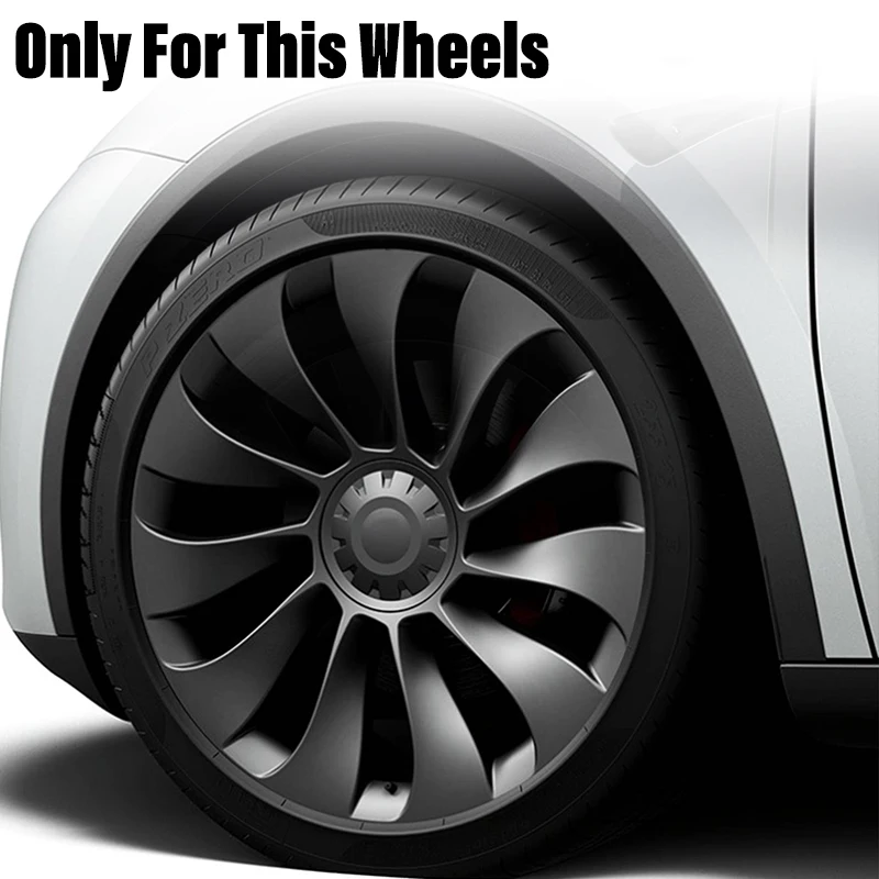 Protector de llanta Tesla Model Y 2020-2024 21 pulgadas ABS - imagen 3