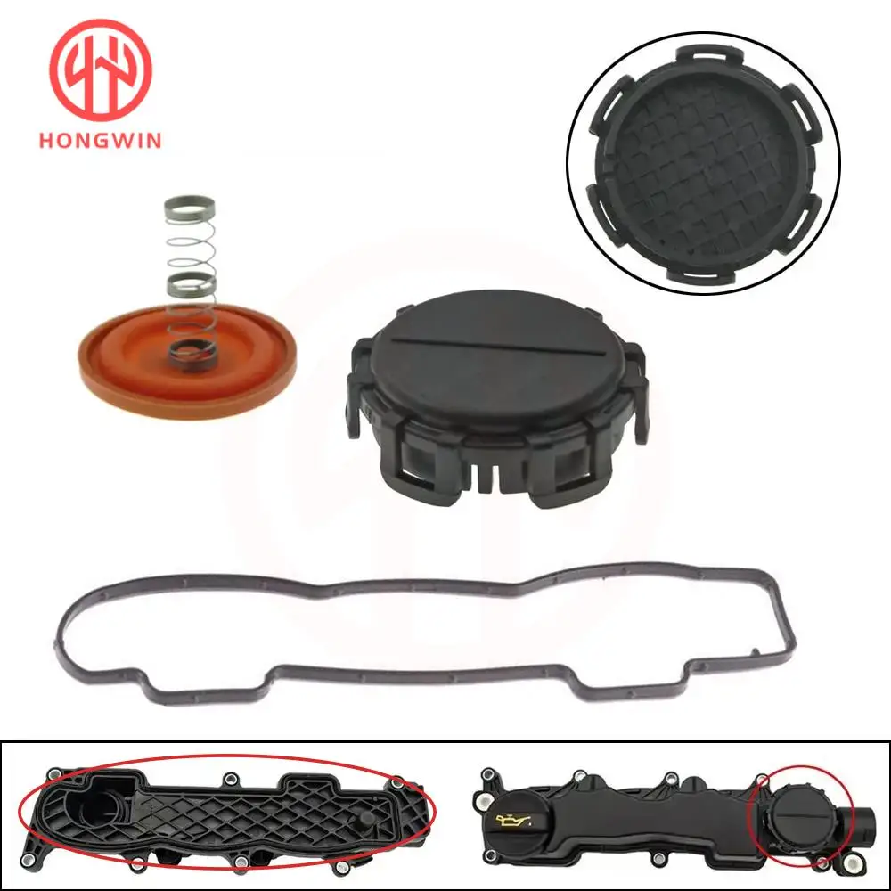 Vista frontal del kit de reparación PCV