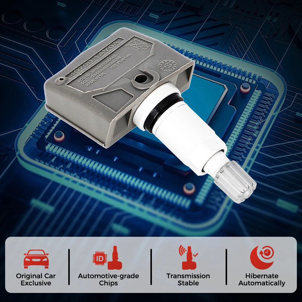 40700-1AY0A/40700-1AY1A TPMS sensor 433MHz - Versa, Q60 - imagen 4