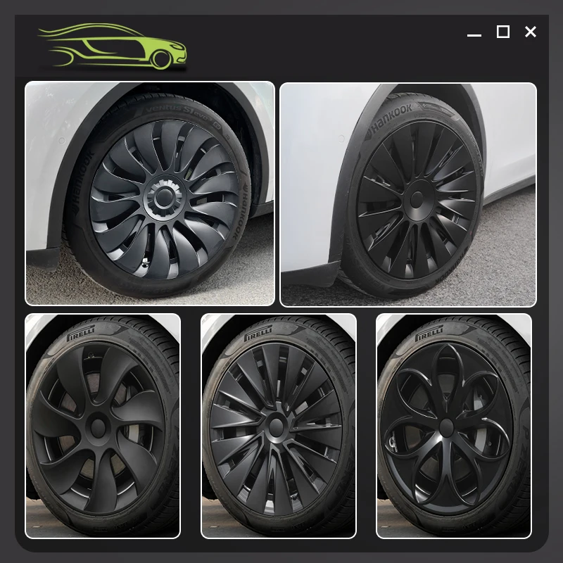 Tapacubos 19" para Tesla Model Y 2020-2024, cobertura completa - imagen 4