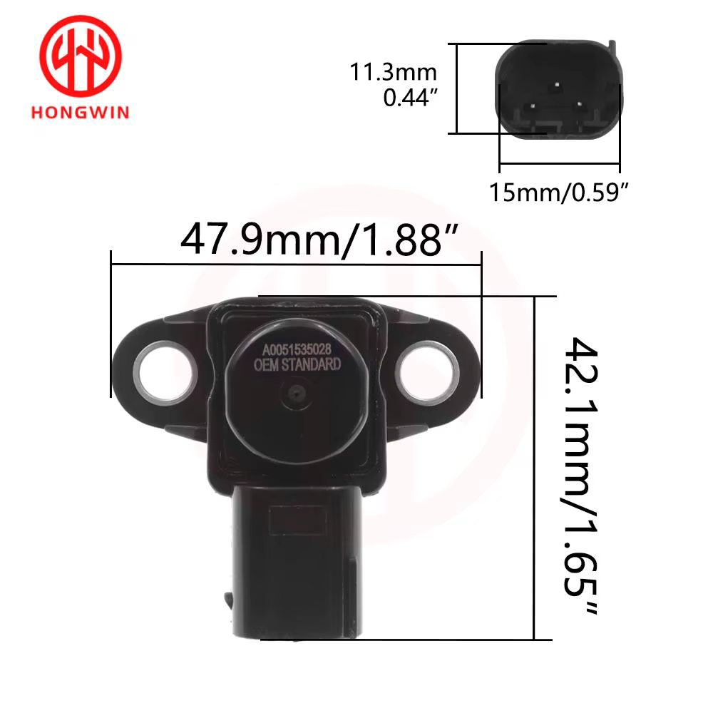 A0051535028 Sensor MAP para Mercedes-Benz 200, C230, C280, C300 y C350 - imagen 2