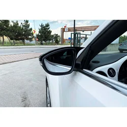 Cubiertas espejo retrovisor estilo murciélago para VW Passat B7