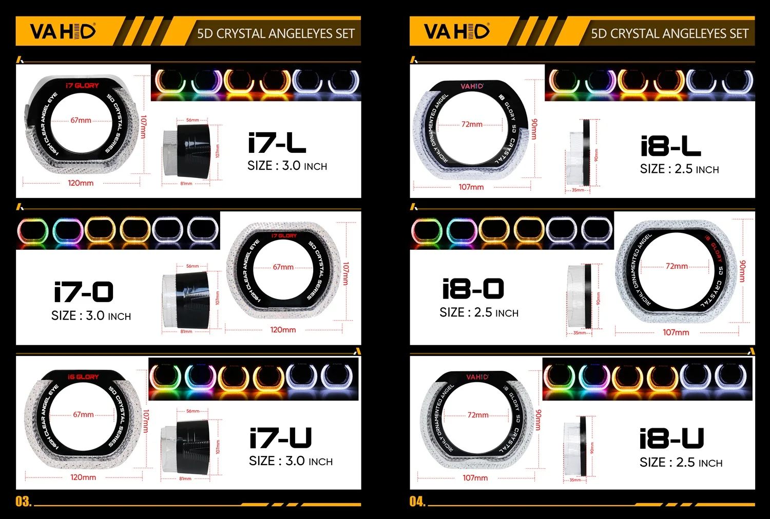 Cubiertas de faro Hella Q5 MH1 para proyector bi-xenón y bi-LED - imagen 5