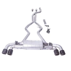 Silenciador catback GFC BMW M340i 3.0T escape deportivo válvula eléctrica
