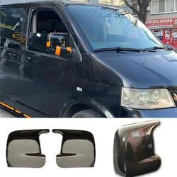 Cubierta de espejo retrovisor para coche, accesorio para Volkswagen Transporter T5 2004-2009, estilo murciélago, 2 piezas