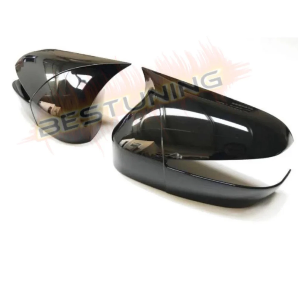 Carcasa retrovisor negra brillante para Honda Civic FD6 2006-2012 - imagen 3