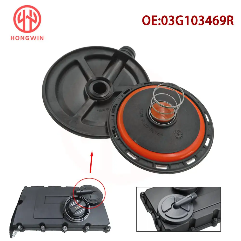 Kit tapa válvulas PCV 03G103469R para VW Passat Golf 5 1.9 TDI - imagen 2