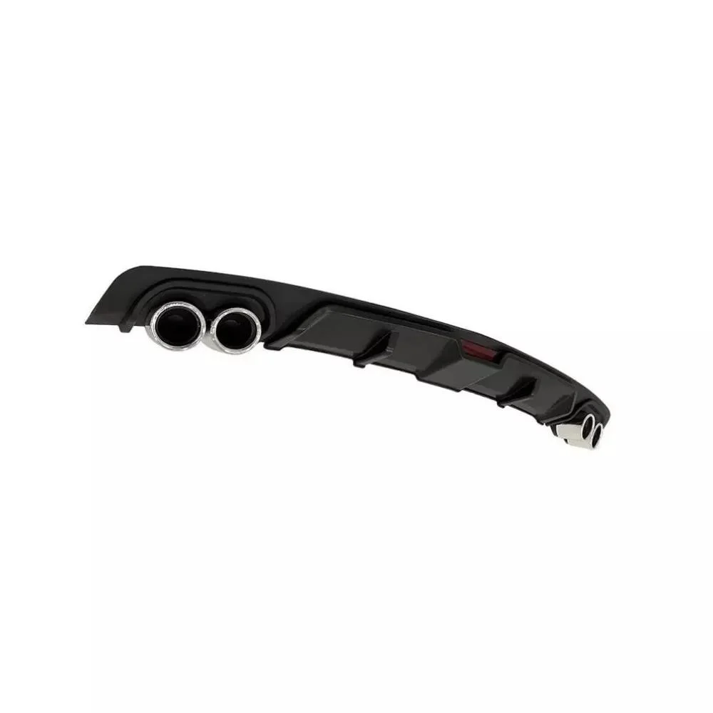 Difusor trasero Volvo S40 de parachoques, ABS negro tipo kit - imagen 4