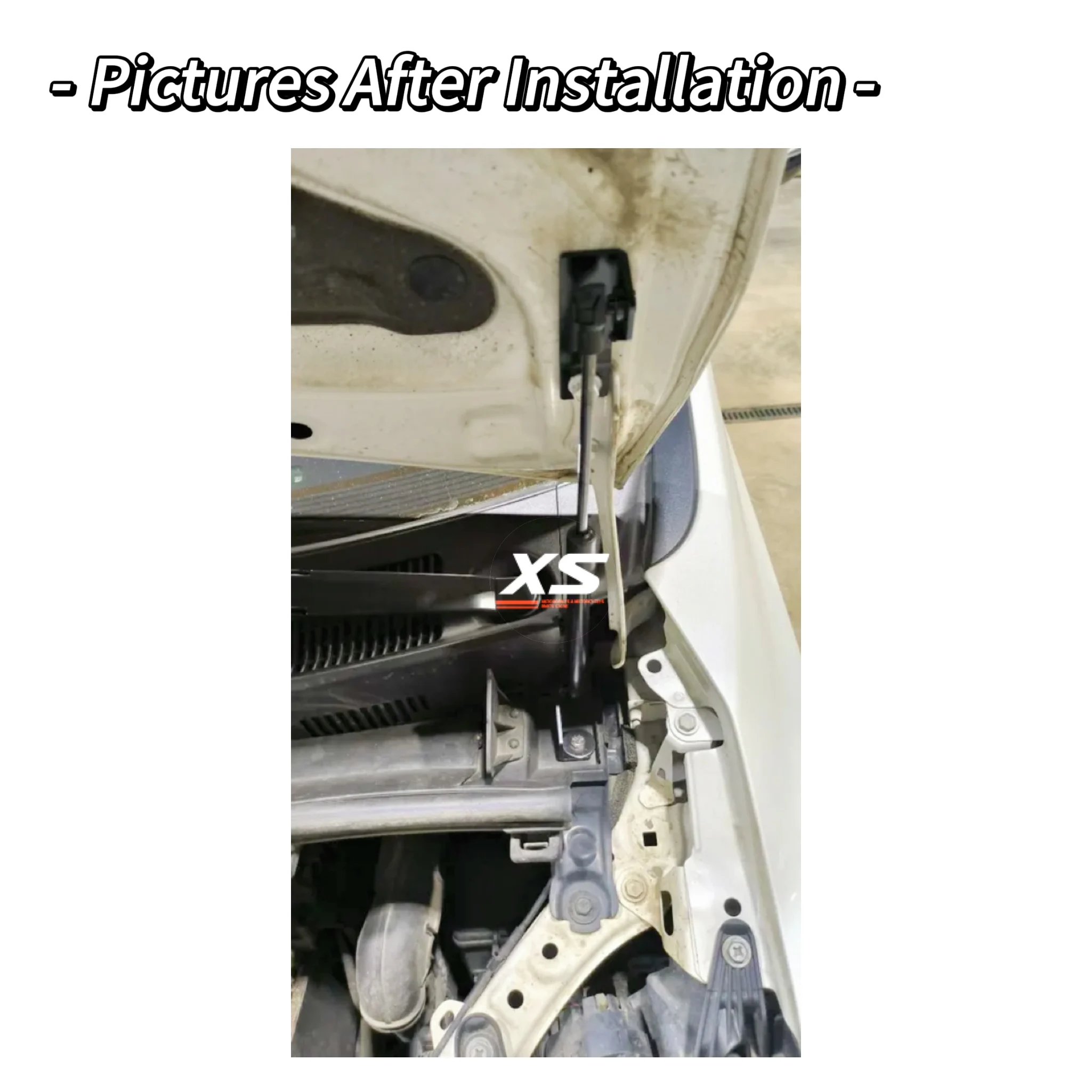 Kit amortiguador de capó Toyota Alphard Vellfire Serie 30 – Resorte de gas 2015-2023 - imagen 4