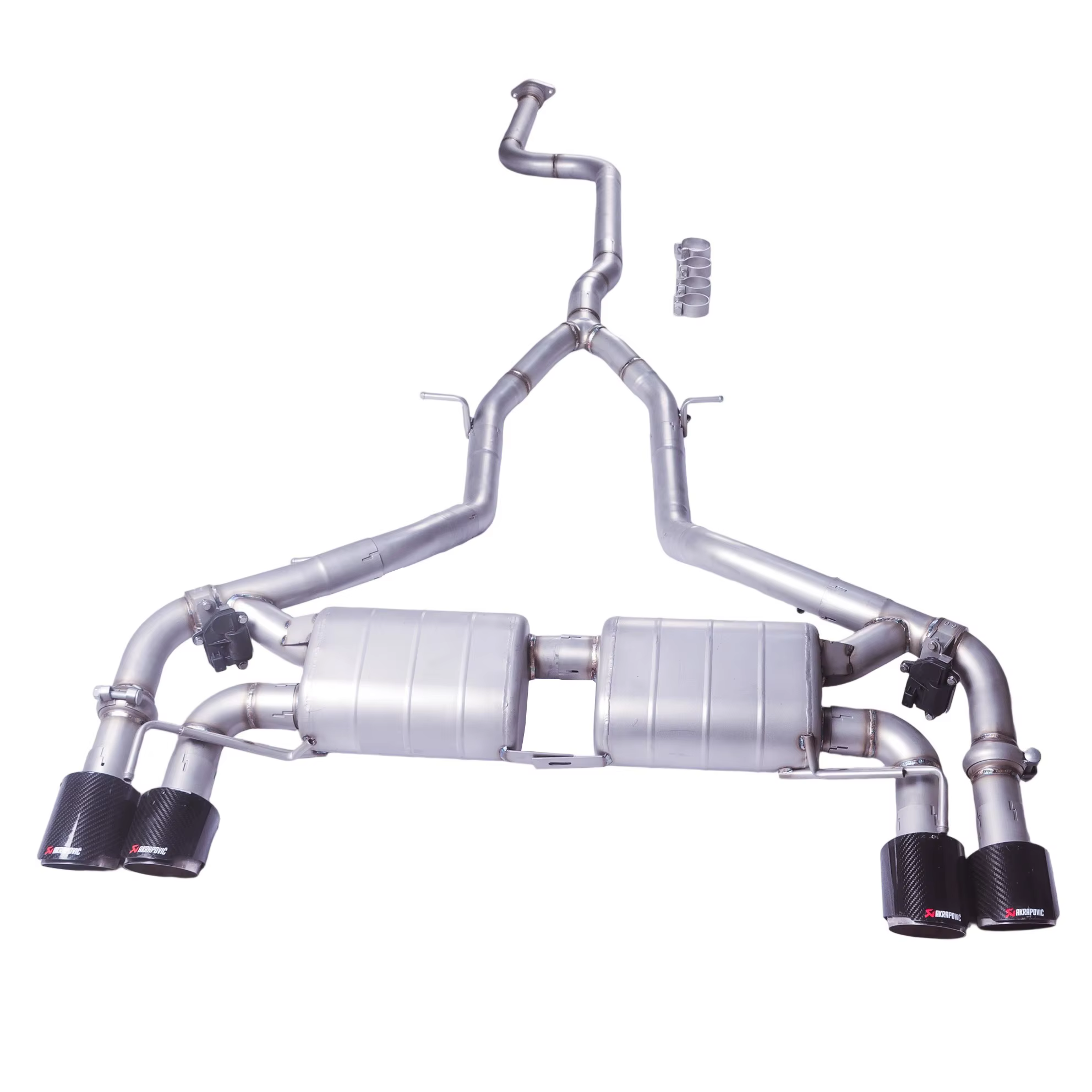 Escape catback válvula eléctrica Camaro 2.0 2016-2023 acero inox 304