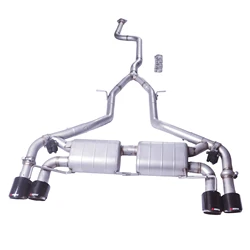Escape catback válvula eléctrica Camaro 2.0 2016-2023 acero inox 304