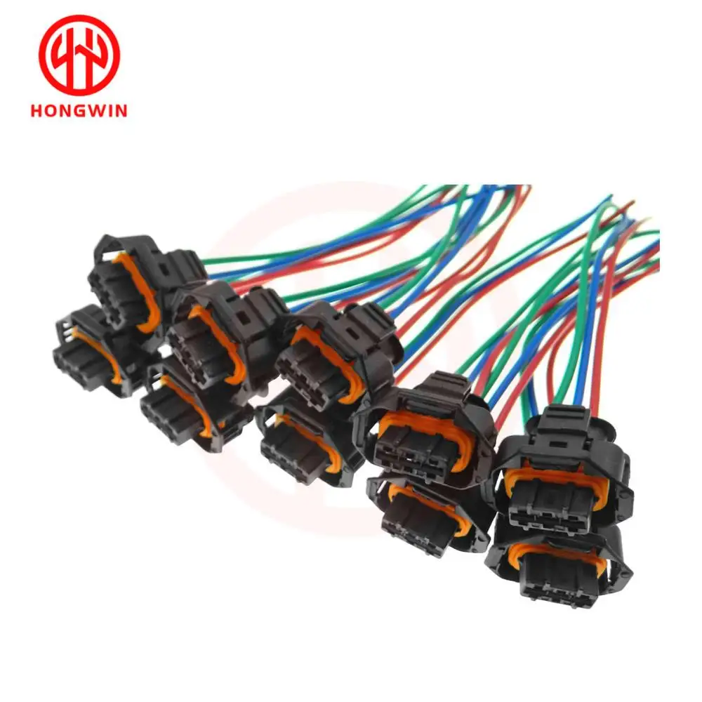 5S1348,PC641 conector del Sensor de posición del árbol de levas de 3 pines cableado conector de arnés en espiral para mercedes-benz C300 C350 E350 W211 W203 W210 - imagen 5