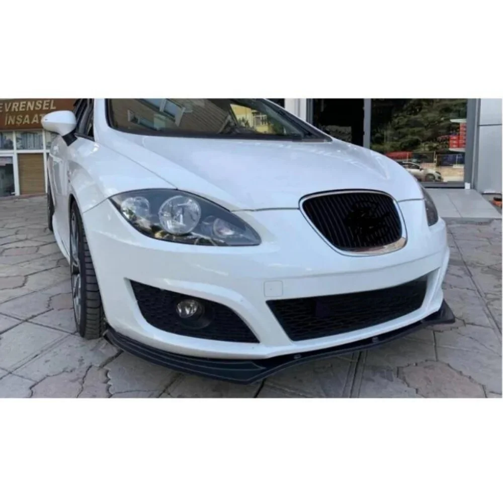 Parachoques delantero SEAT Leon MK2 con difusor y labio ABS - imagen 5