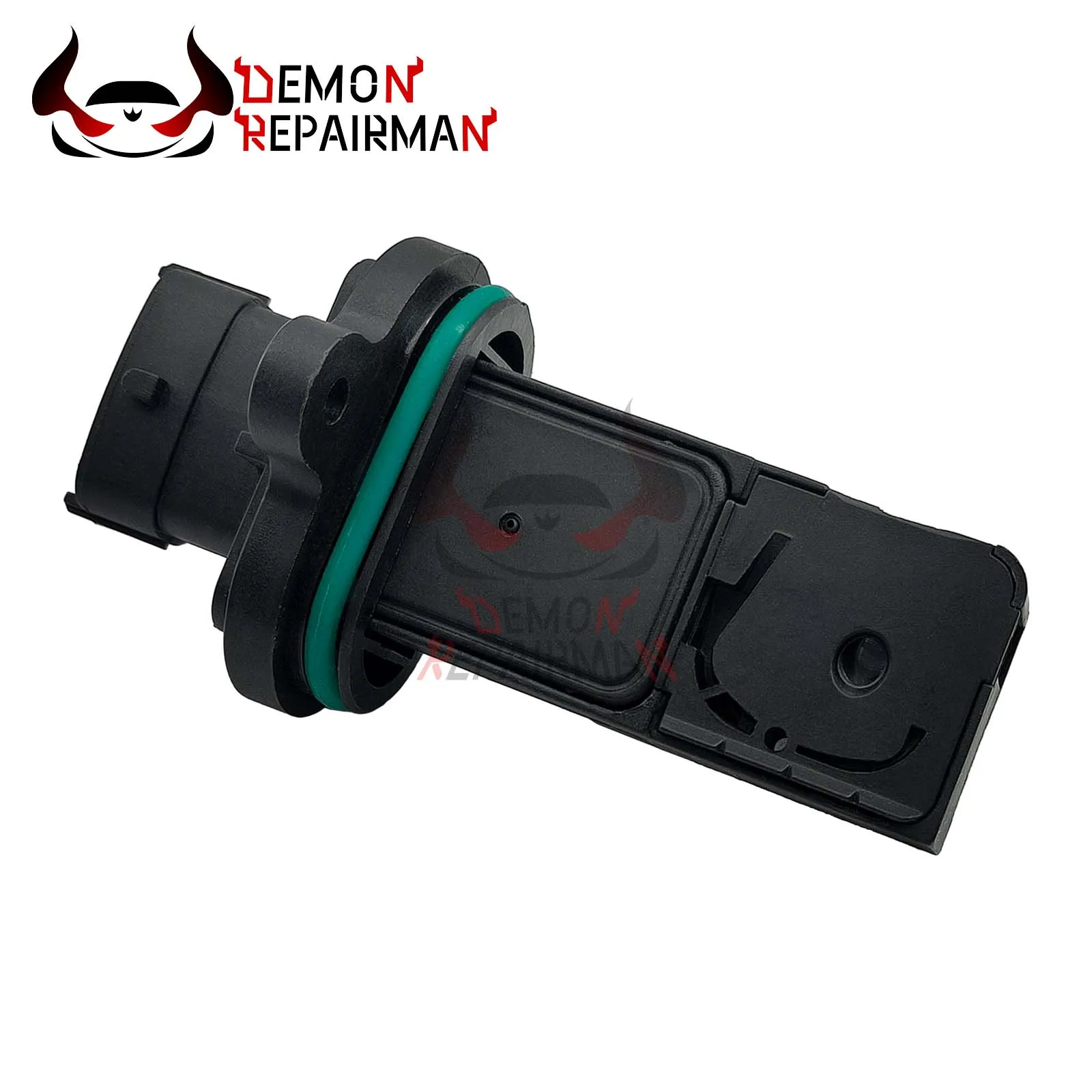 Vista del sensor y conectores