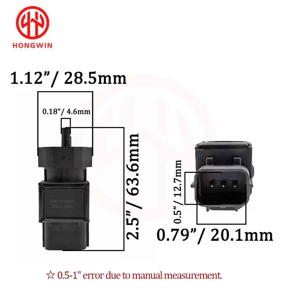 Sensor velocidad HONGWIN 96420-A7000 Hyundai Accent 2016 Kia Rio 2017-2018 - imagen 5