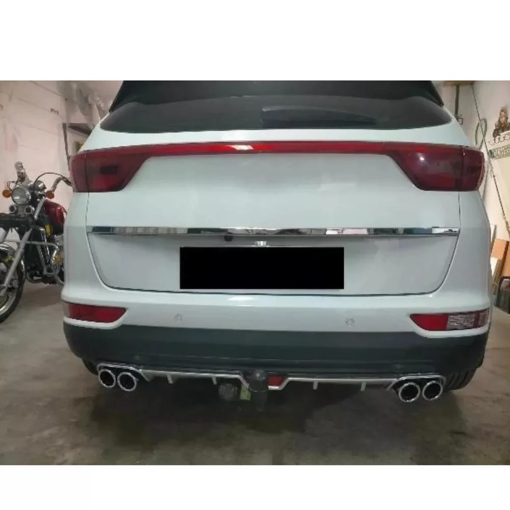 Difusor trasero ABS negro Kia Sportage - kit carrocería splitter - imagen 3
