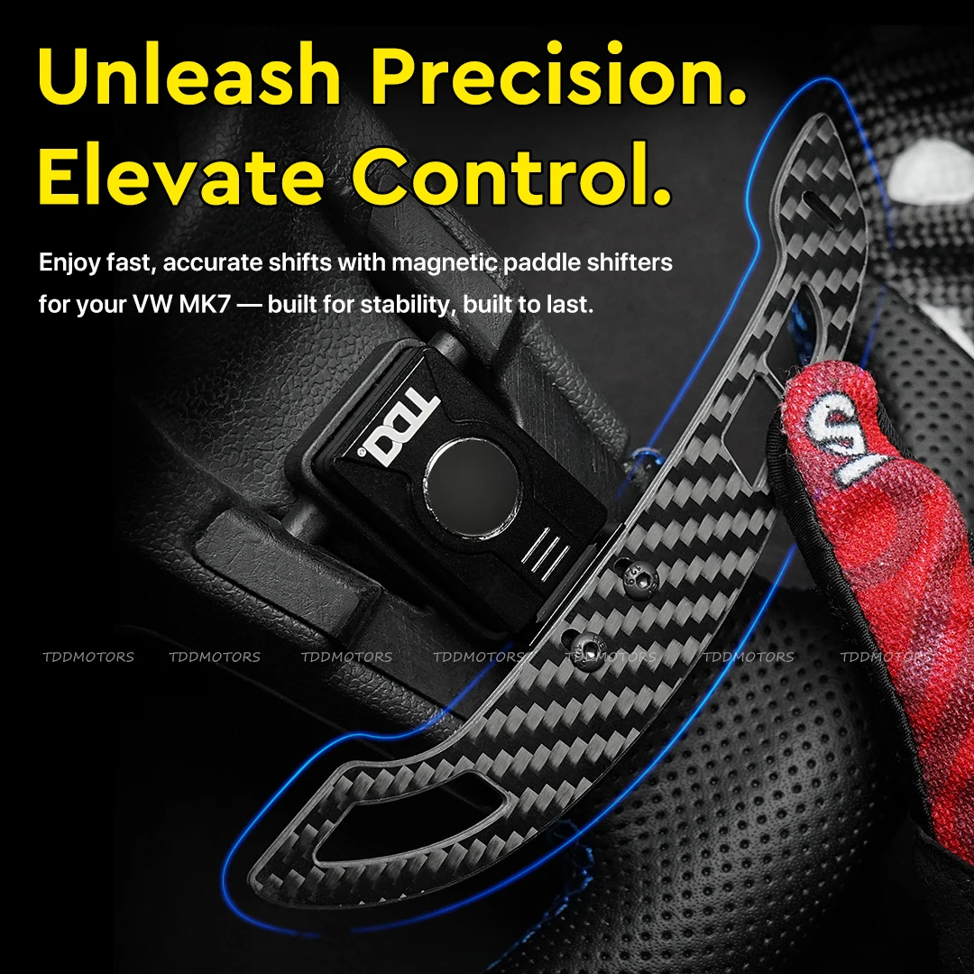 TDD Extensiones magnéticas de carbono para levas VW Golf 7 - imagen 5