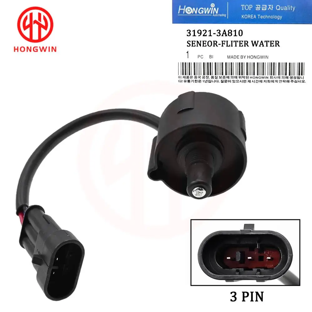 Sensor de agua del filtro diésel 31921-3A810 para Tucson/Sportage
