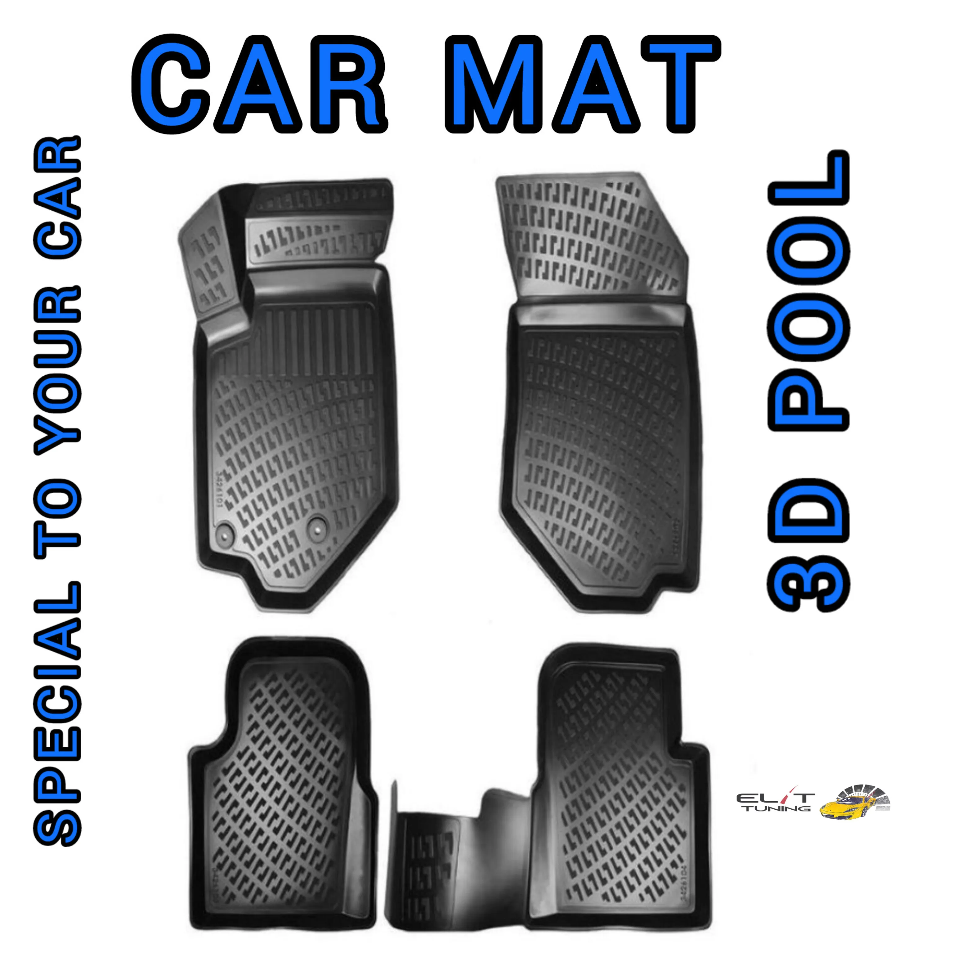 Alfombrillas TPE antideslizantes impermeables para Range Rover Velar