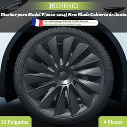 Tapacubos 19 pulgadas Tesla Model Y 2020-2024 – Cobertura Total