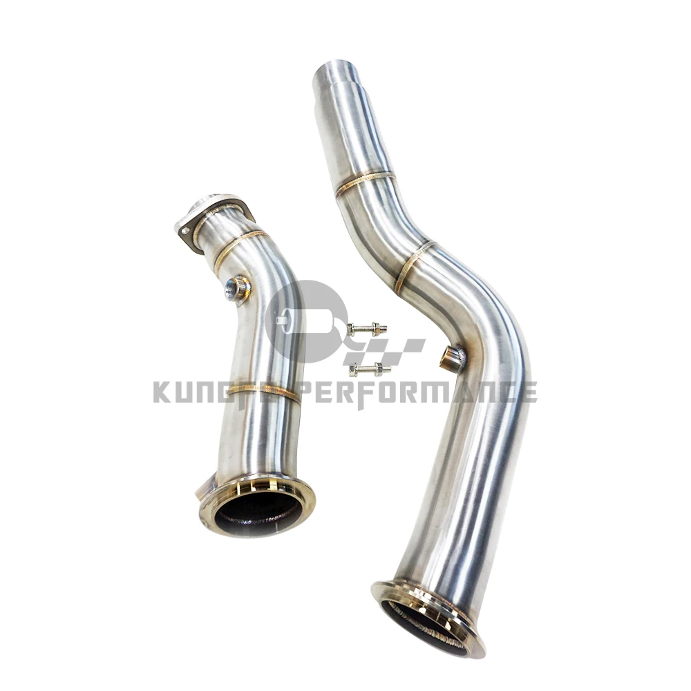 Downpipe Kung Fu Performance SS304 para BMW M3/M4 S55 3.0T 2015-2019 - imagen 3