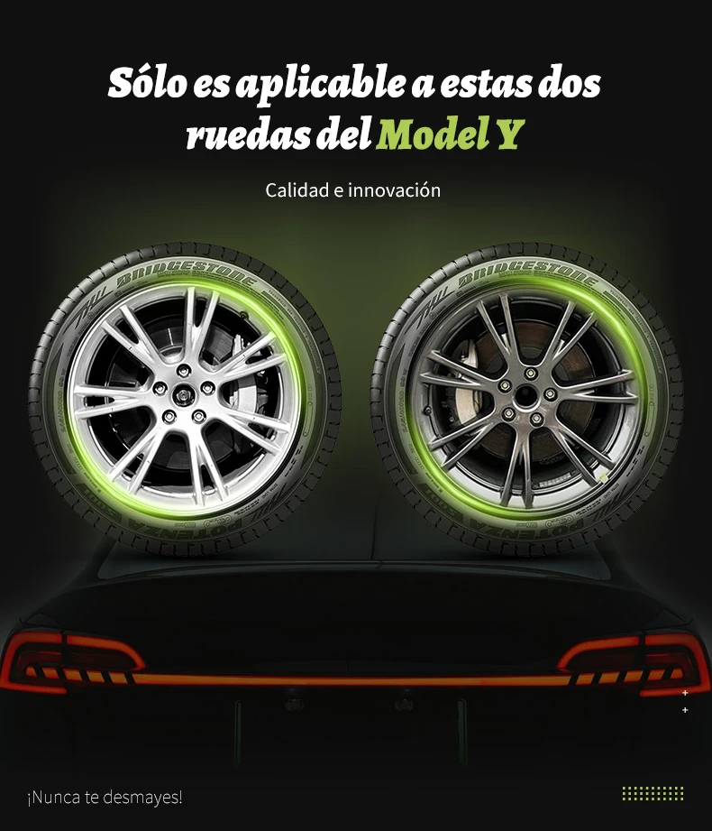 Cubierta de rueda de estilo cuchillo
