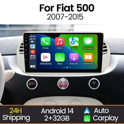 Radio multimedia MEKEDE con CarPlay y Android Auto – Fiat 500 Abarth