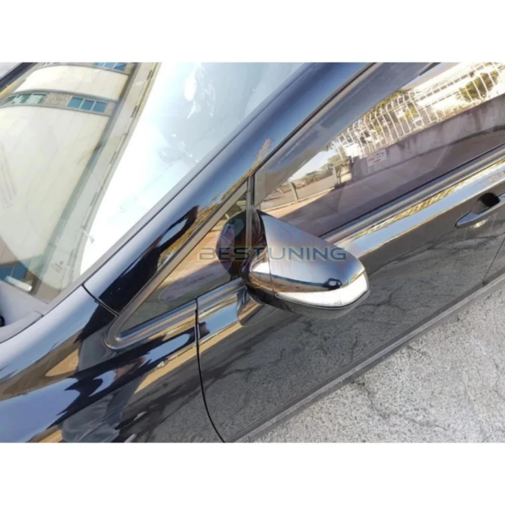 Carcasa retrovisor negra brillante para Honda Civic FD6 2006-2012 - imagen 2