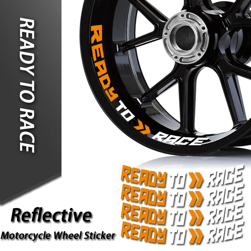 Pegatina reflectante rueda KTM Duke 390-1190 Adventure RC 1290 accesorios
