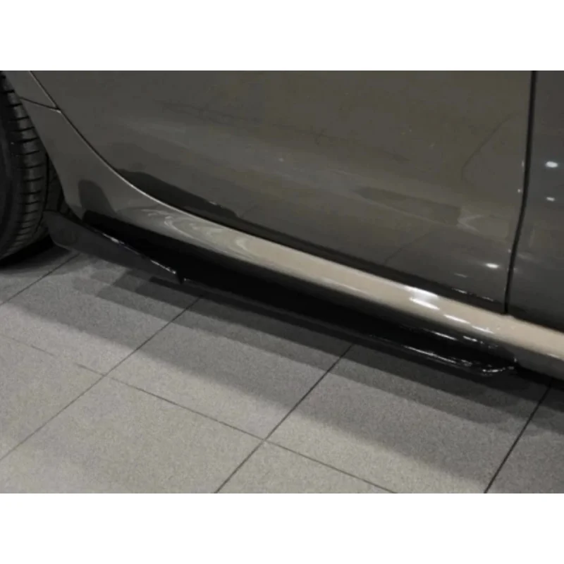 Faldón lateral Ford Kuga 2008-2012 aspecto fibra y labio parachoques - imagen 5