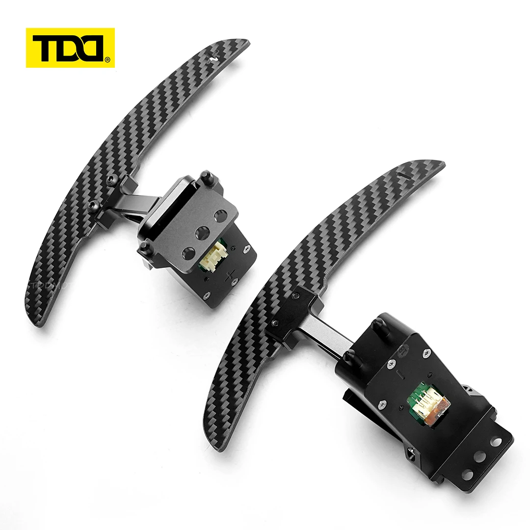 TDD Palancas Cambio Fibra Carbono Volante para Porsche 718 911 GT4 - imagen 3