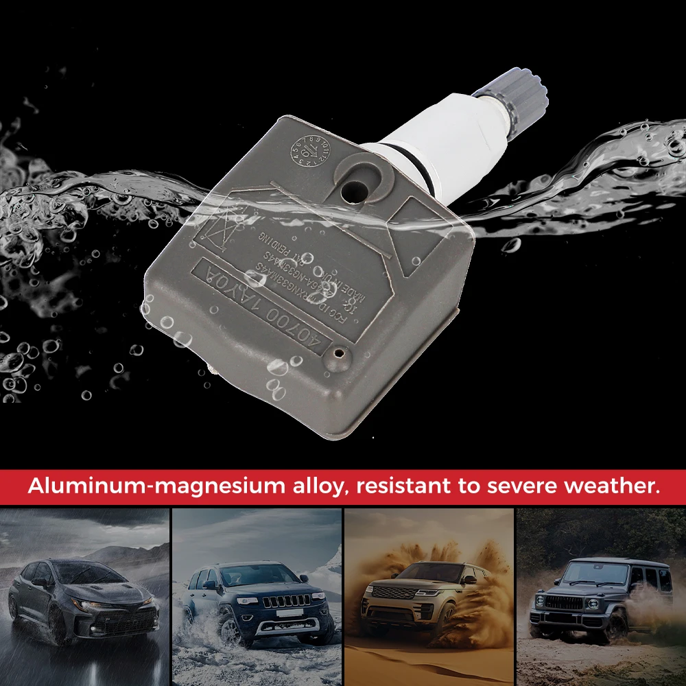 40700-1AY0A/40700-1AY1A TPMS sensor 433MHz - Versa, Q60 - imagen 2