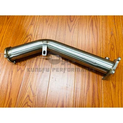 KUNGFU tubo escape de acero inox 304 Audi A4 A5 Q5 B8 2.0 TFSI 09-12