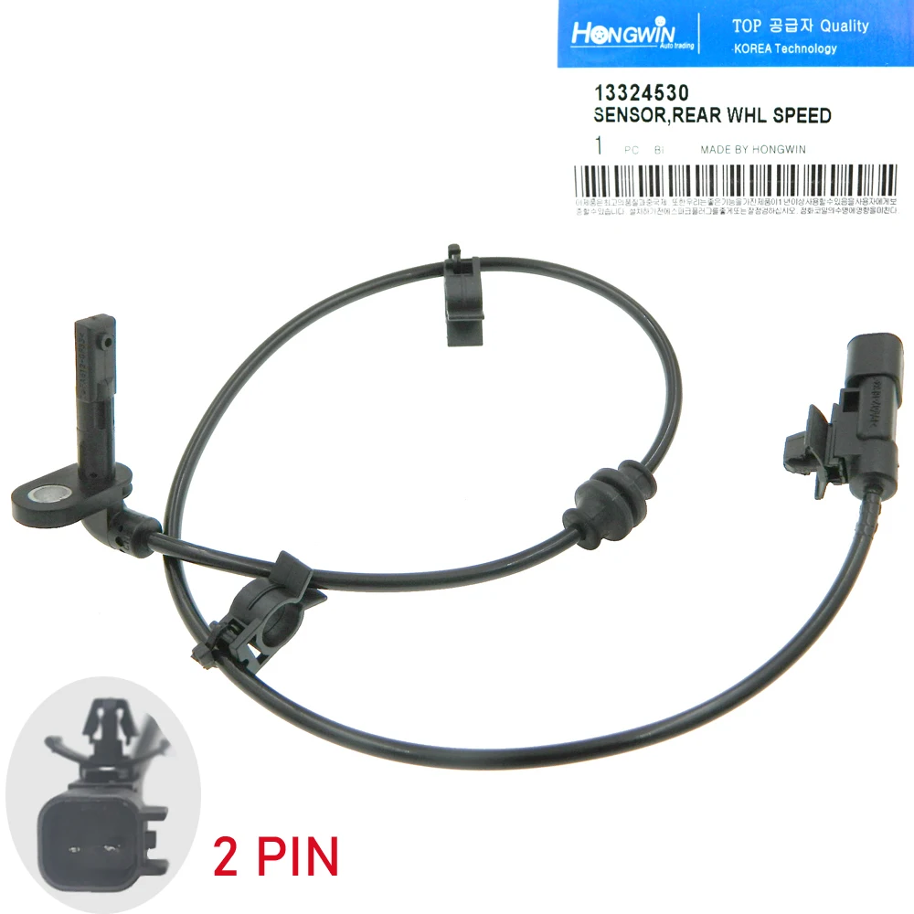 Detalle del conector y cableado del sensor de velocidad de rueda