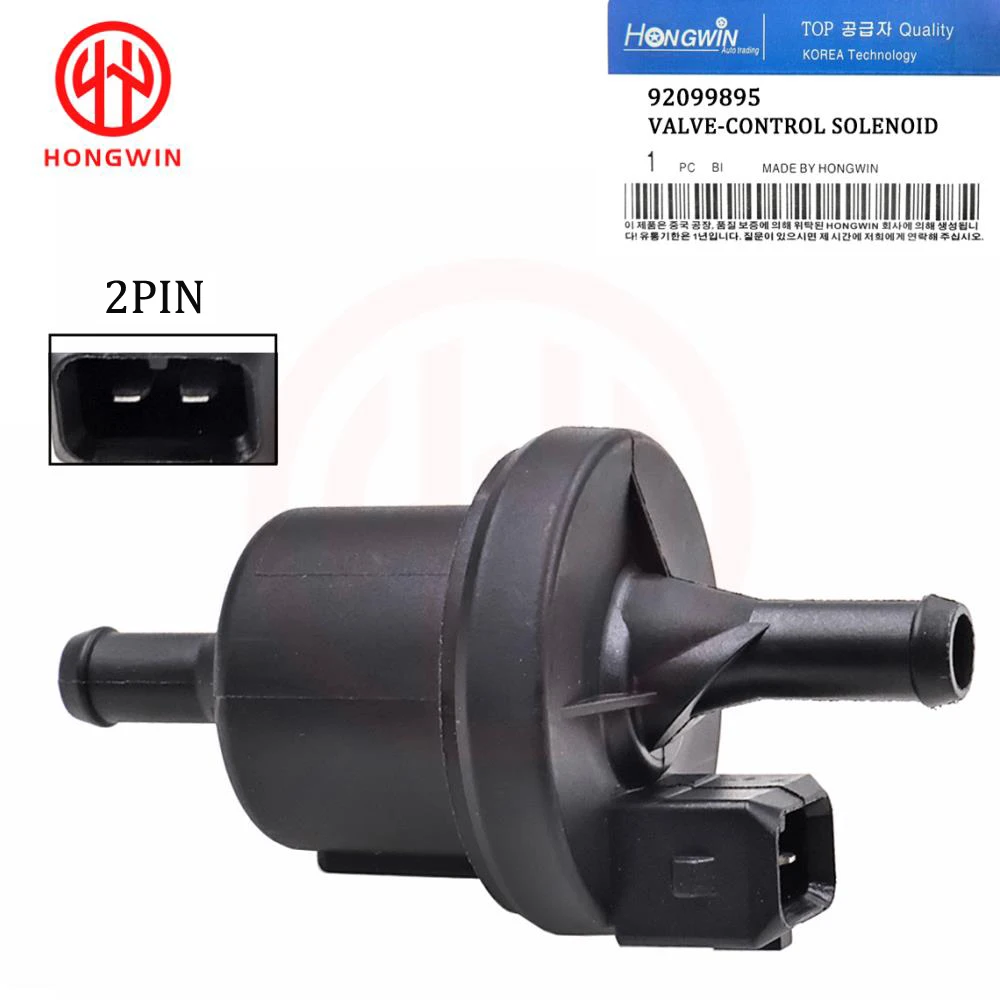 OEM 92099895 Válvula solenoide de purga carbón motor – Chevrolet Aveo