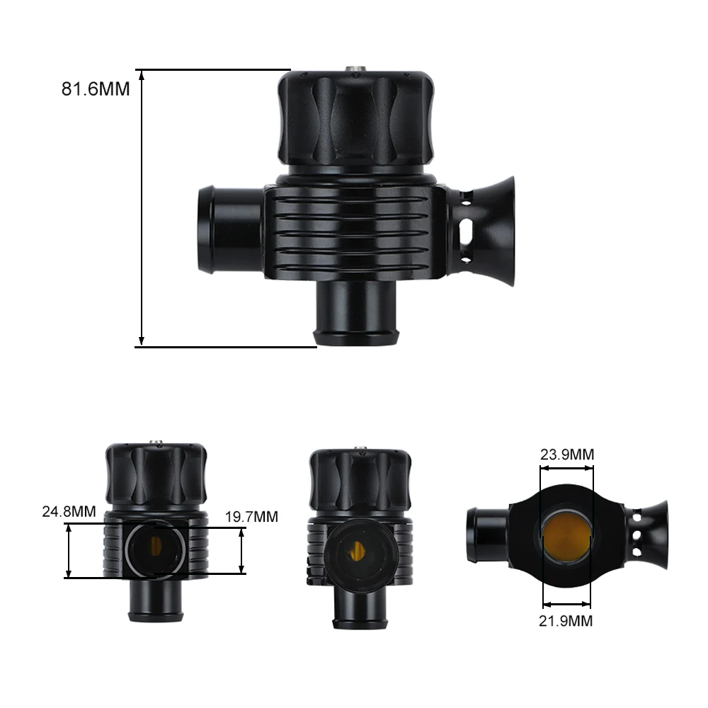 Desviador turbo dual port 25mm para VW Golf GTI 1.8T Audi A3 - imagen 4