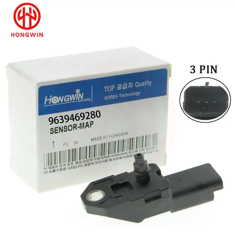 Sensor MAP 2,5 bar Peugeot 206, 307 y 407 1.6/2.0 (1920.CZ) - imagen 2