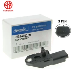 9639469280 Sensor MAP 2,5 bar para Citroën C3, C4, C5, C8 y Jumpy