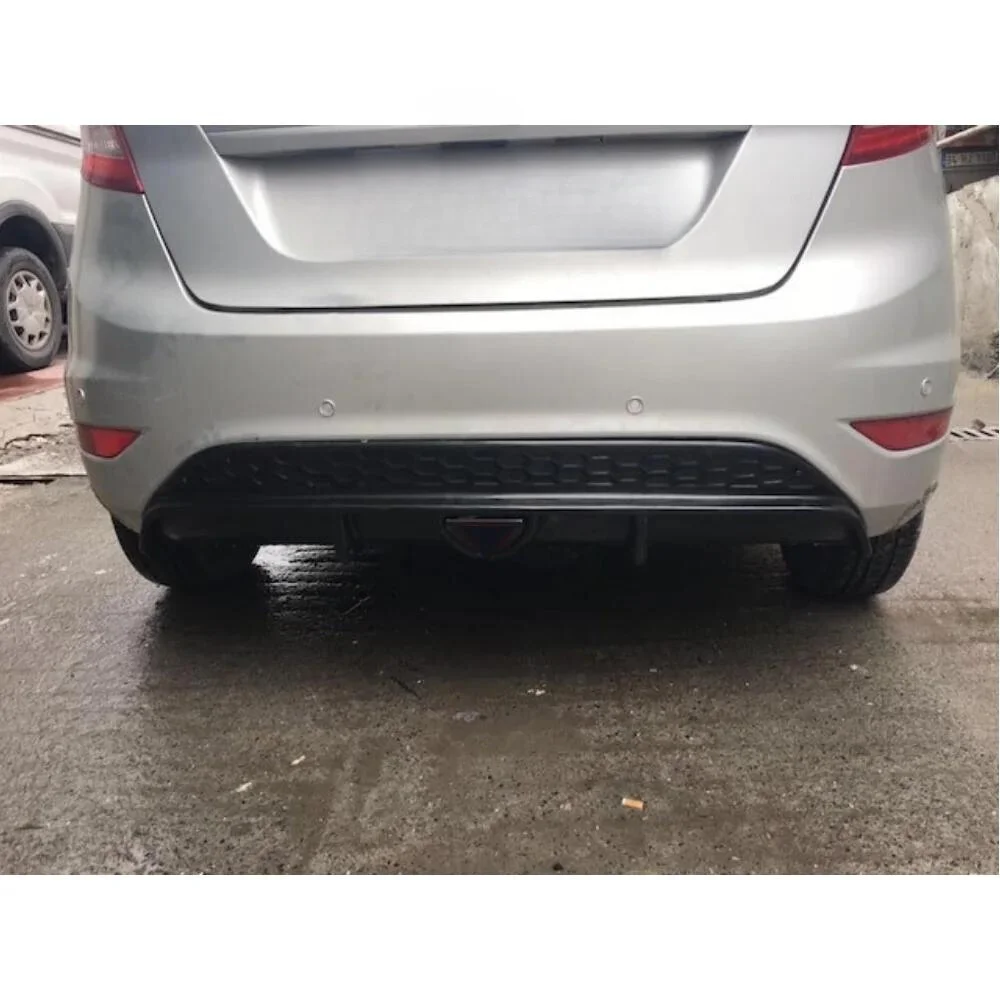Difusor parachoques trasero ABS negro Ford Fiesta 2008-2017 - imagen 3