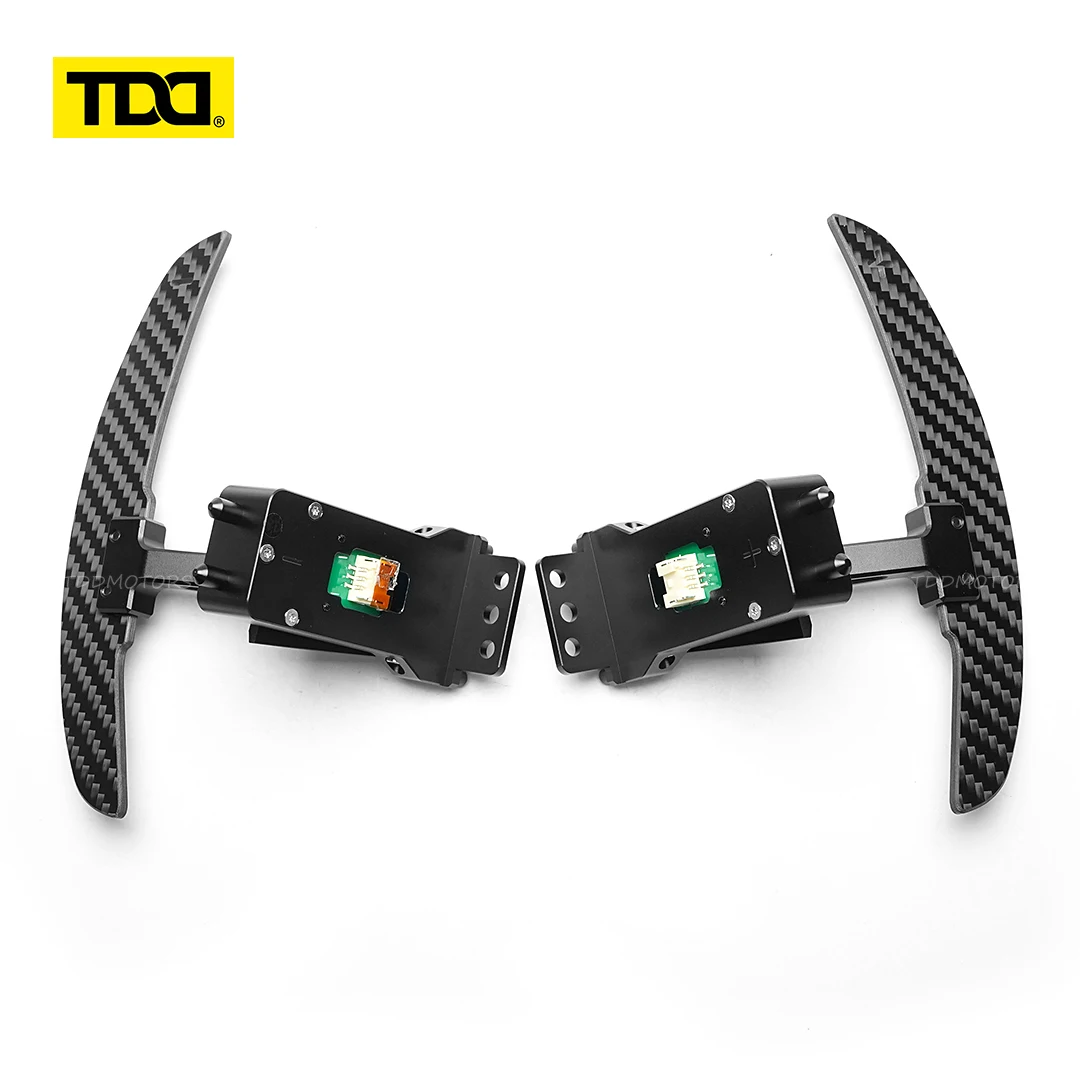 TDD Palancas Cambio Fibra Carbono Volante para Porsche 718 911 GT4 - imagen 5