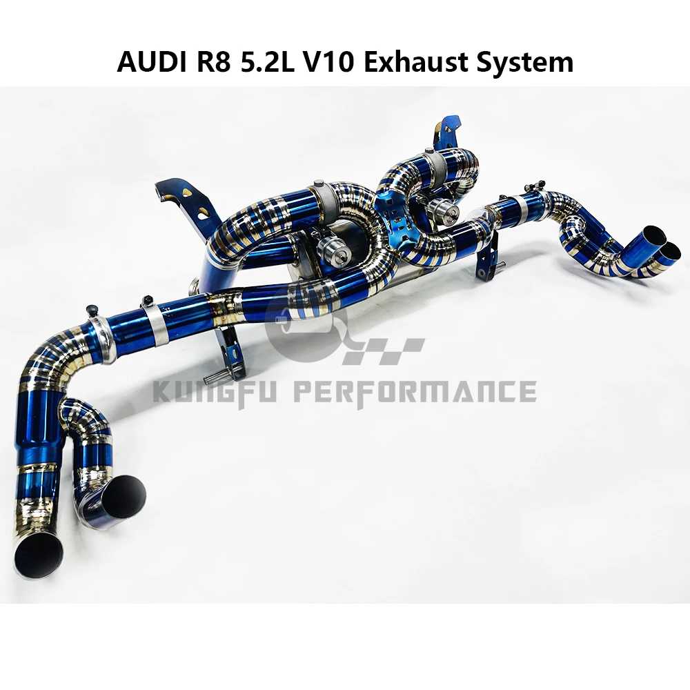 Kungfu Performance Catback Titanio Audi R8 5.2 V10