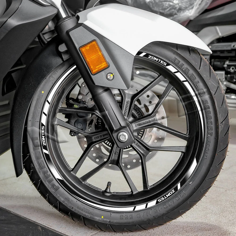 Pegatinas reflectantes FRANZEY para llantas de motocicleta
