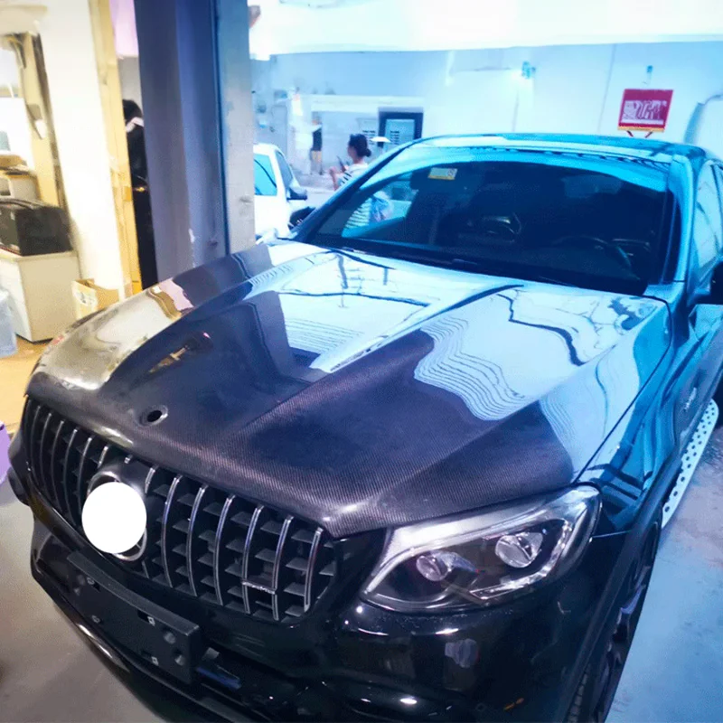 Capó fibra de carbono Mercedes GLC X253 Coupe – GLC300 GLC43 AMG - imagen 5